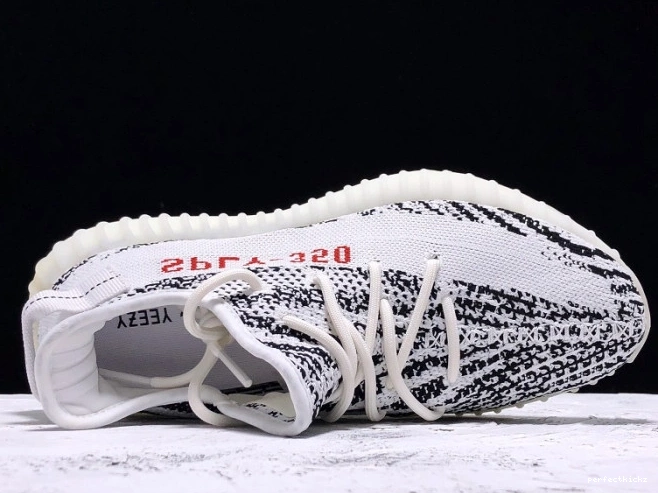 350 White Adidas Yeezy V2 CP9654 Black Zebra Boost 0805